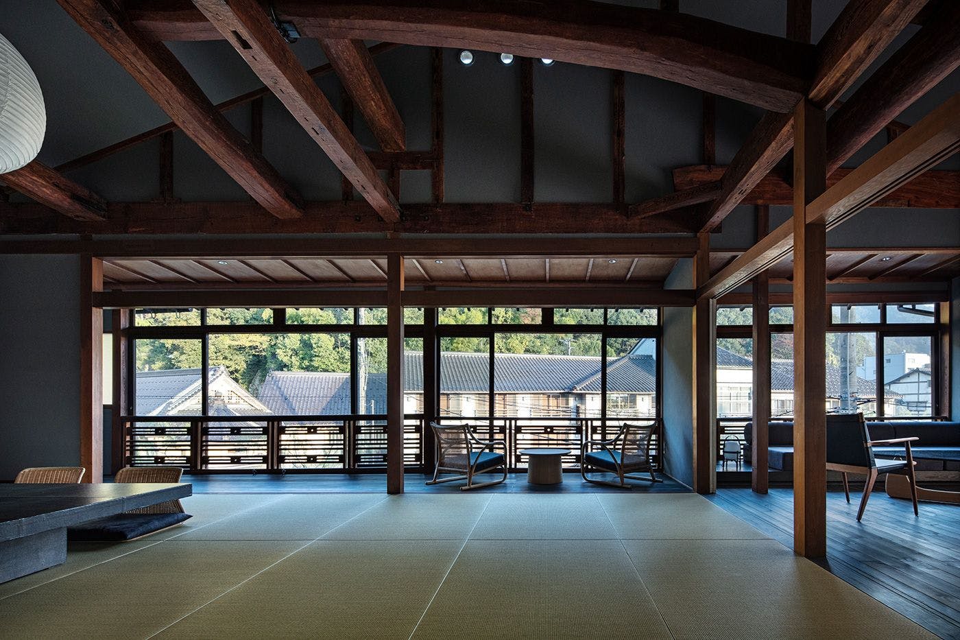 すべて川沿いの景観が楽しめるプレミアム客室