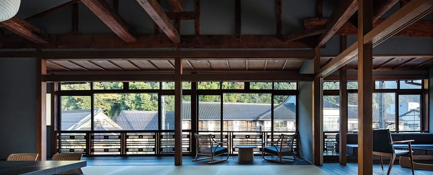 すべて川沿いの景観が楽しめるプレミアム客室