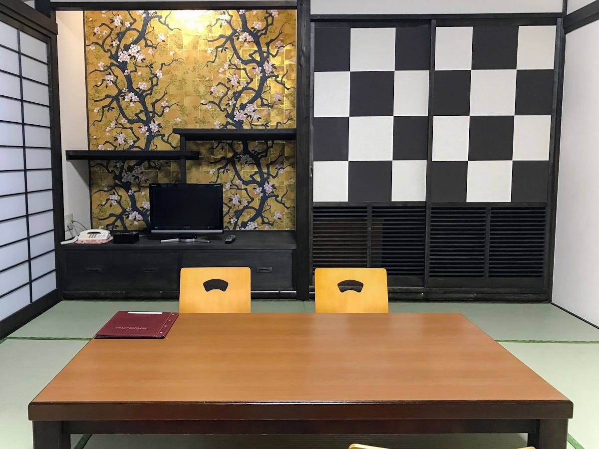 ห้องพักที่ให้ความรู้สึกแบบญี่ปุ่นดั้งเดิม.