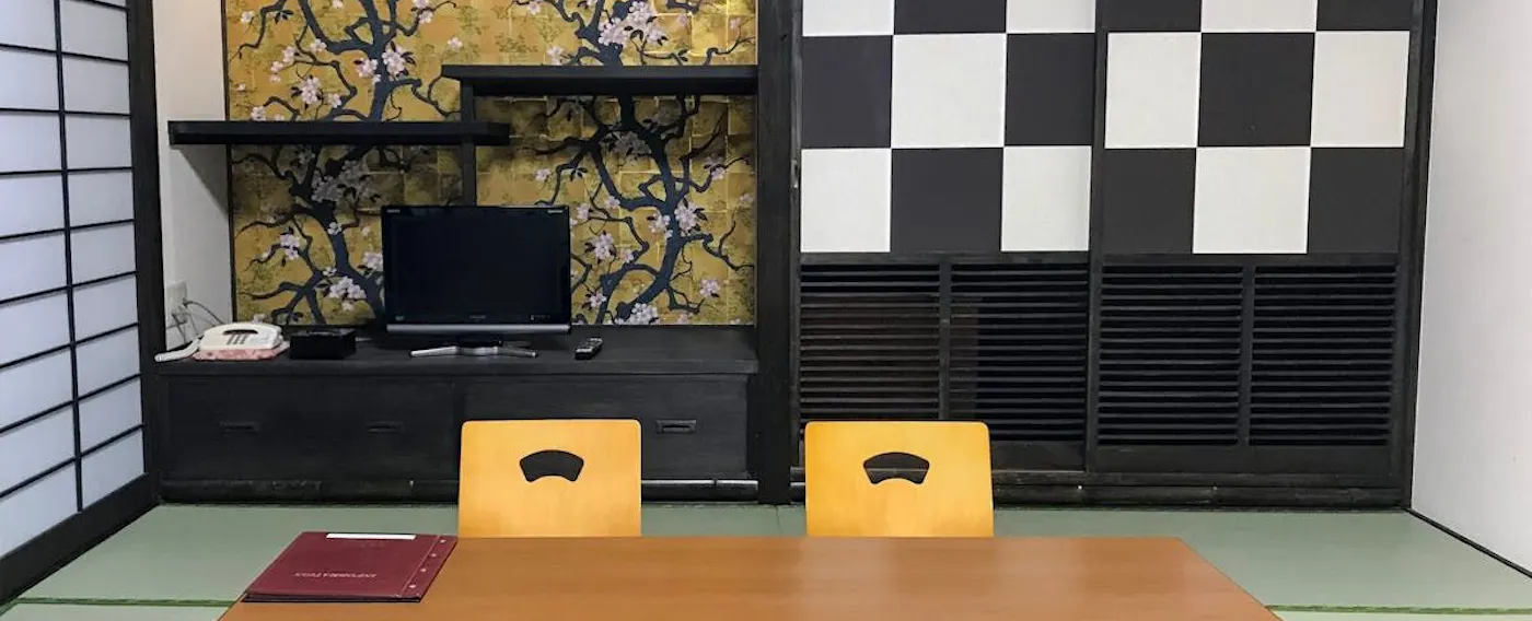 ห้องพักที่ให้ความรู้สึกแบบญี่ปุ่นดั้งเดิม.