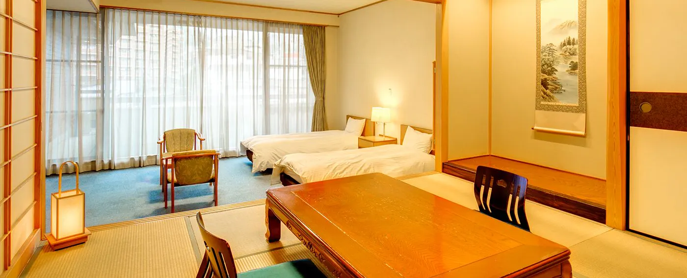 ห้องพักสไตล์ญี่ปุ่นและตะวันตก