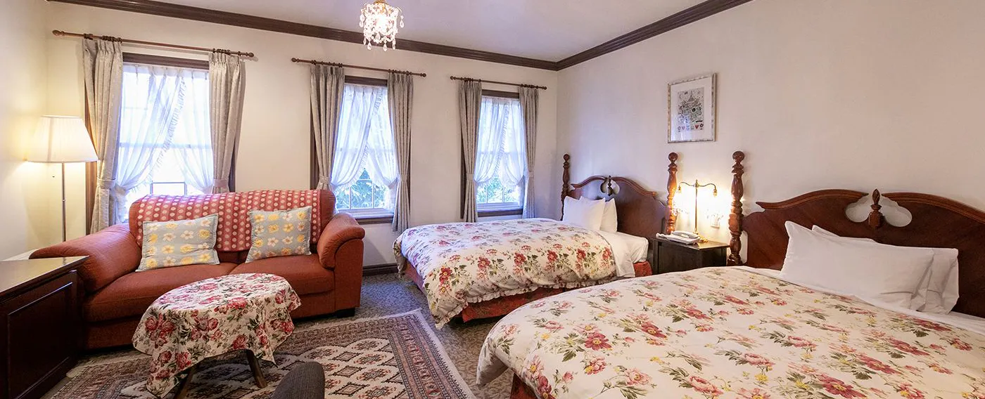 ตัวอย่างห้องพัก