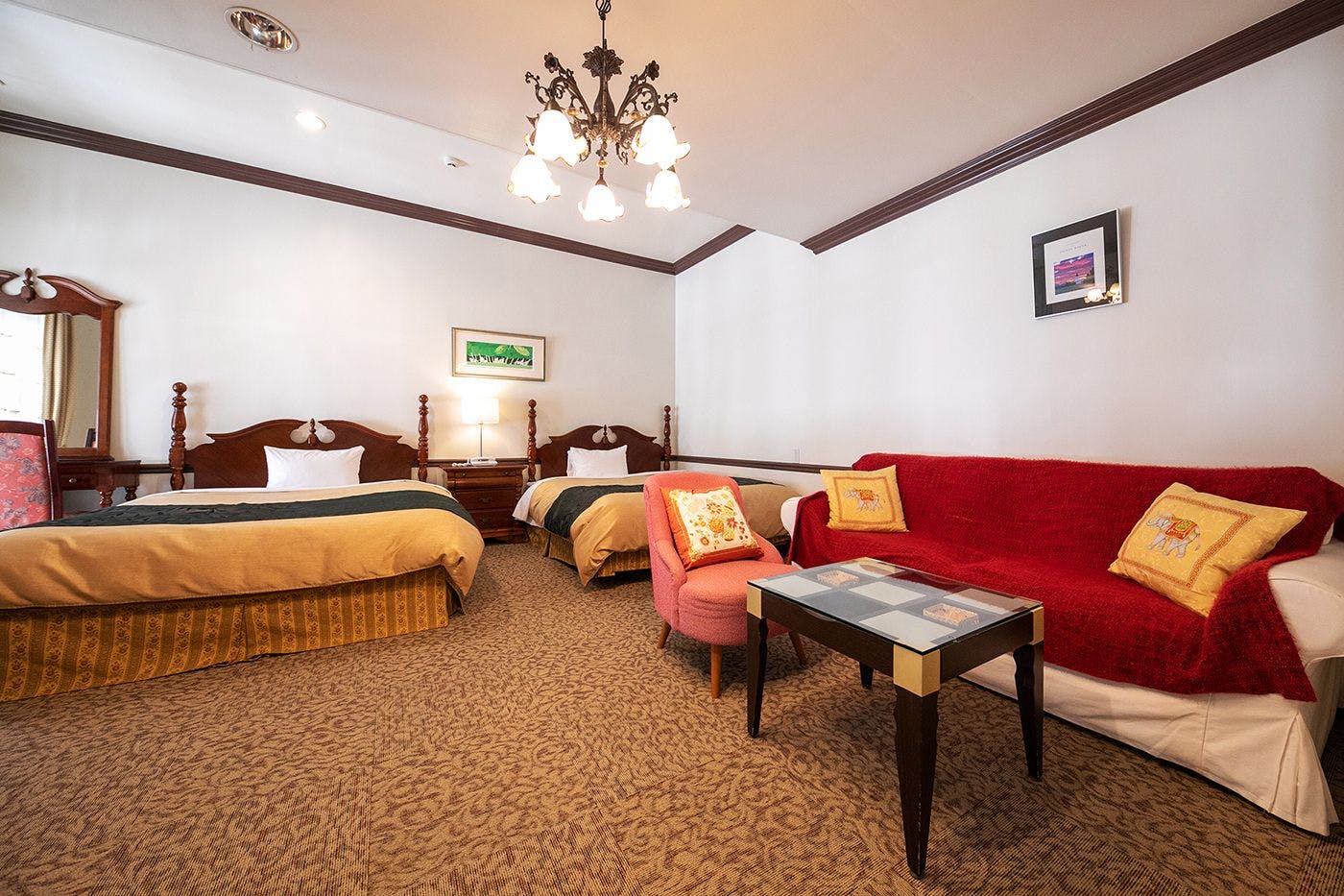 ตัวอย่างห้องพัก