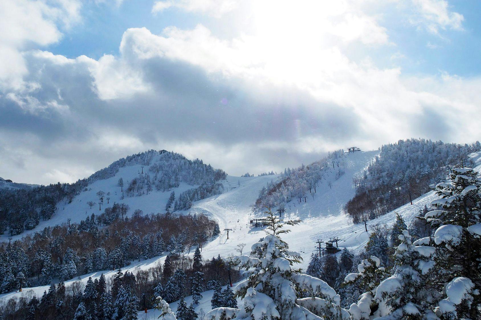 ภูเขาในฤดูหนาว