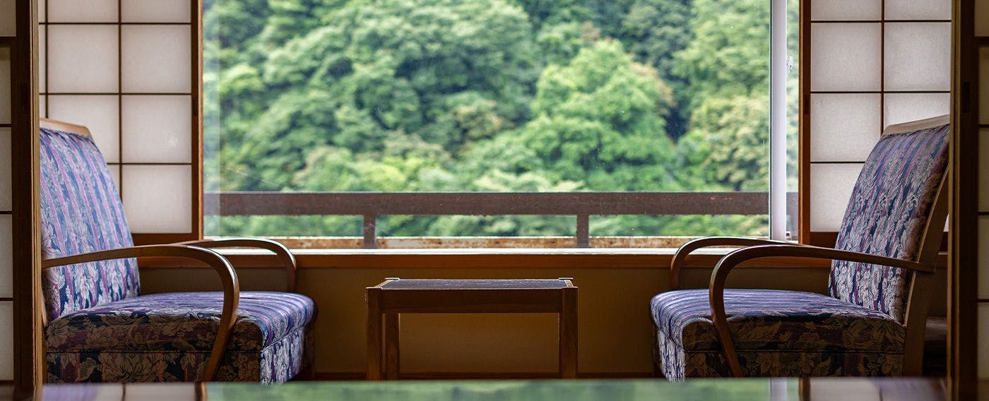 Special Japanese-Style Room: View from the Window