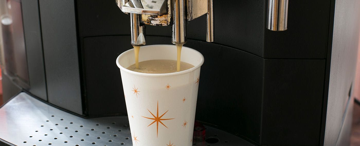 บริการกาแฟต้อนรับ