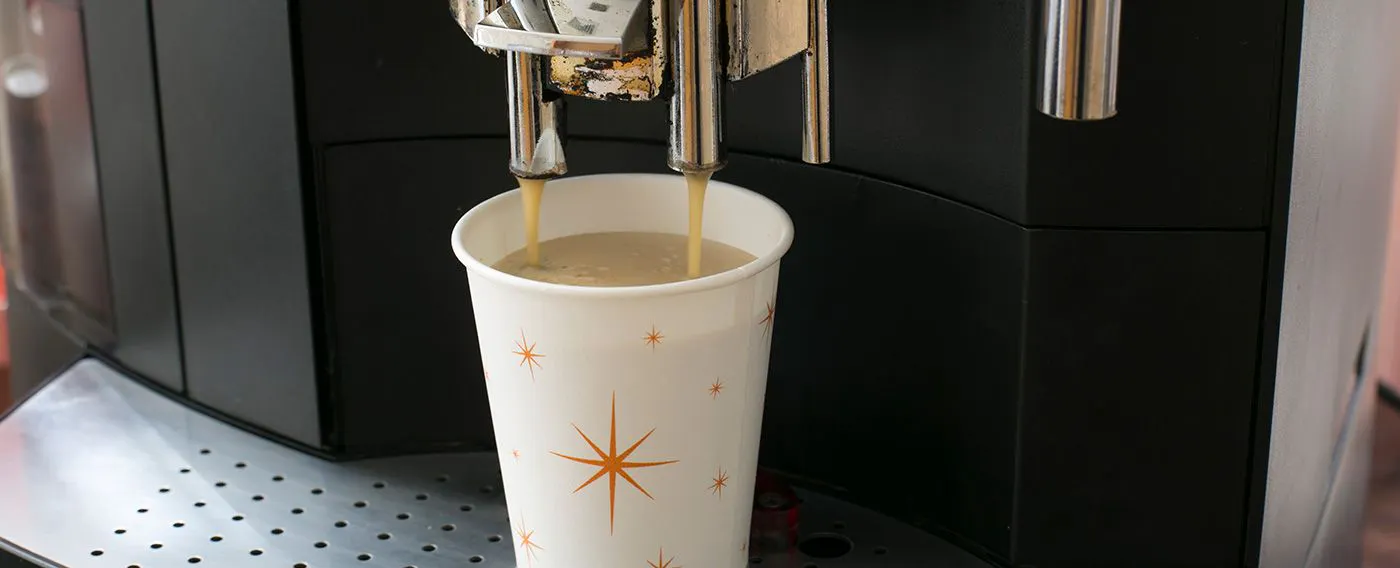 บริการกาแฟต้อนรับ