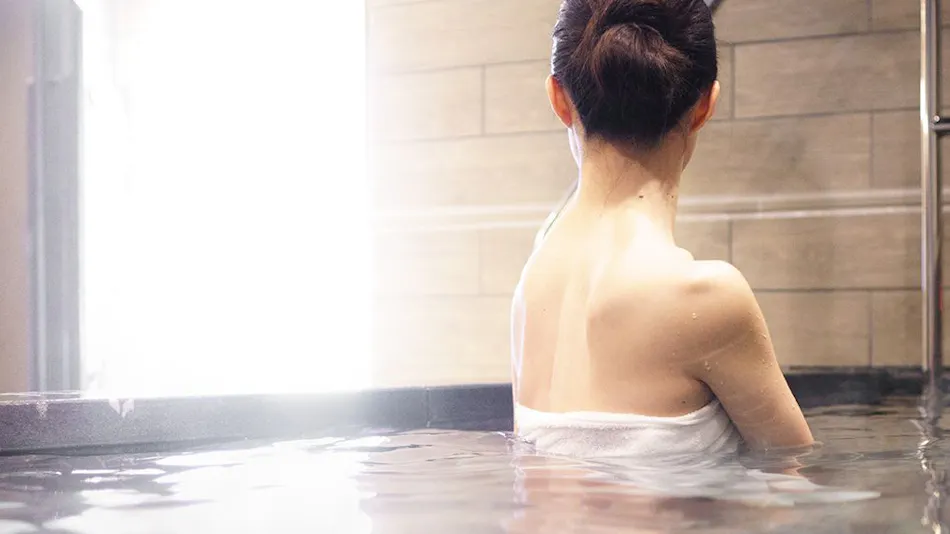 High Concentration Carbonated Spring Ginkgo Bath Super Hotel Shinagawa Aomonoyokocho