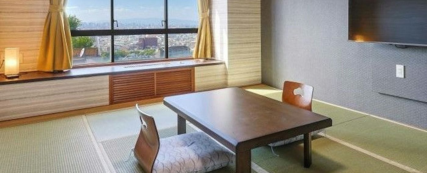 Hotel Seiryu Japanese Spa inn with spectacular view in Osaka
