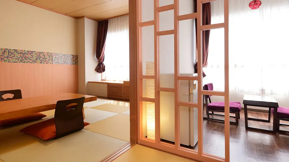 Hotel Seiryu Japanese Spa inn with spectacular view in Osaka