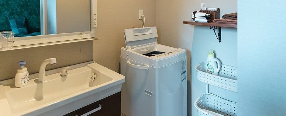 อ่างล้างหน้า เครื่องซักผ้า