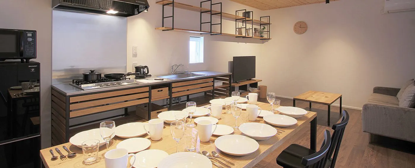 Dapur dengan ruang makan