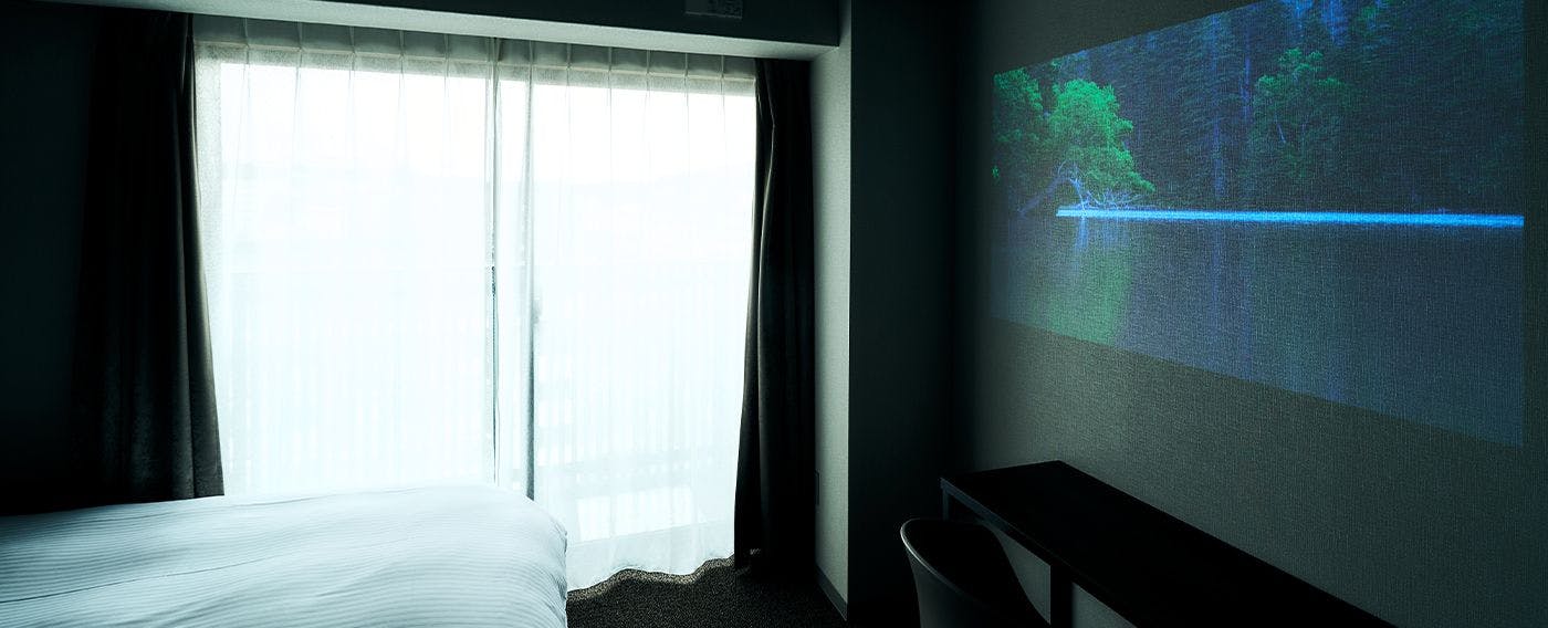 ห้องพักพร้อมโปรเจคเตอร์