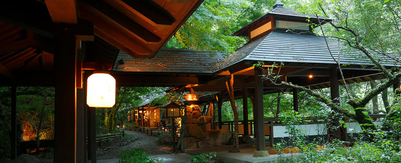 大浴場までの回廊