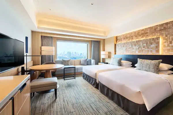 蔚蓝高级双床房