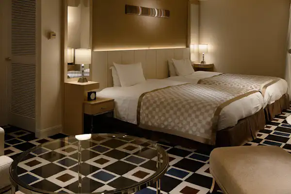 豪华角落双床房