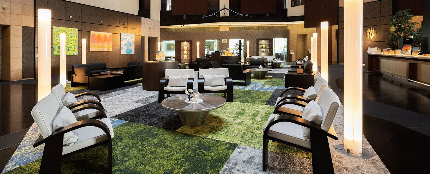 宿泊者専用ラウンジ