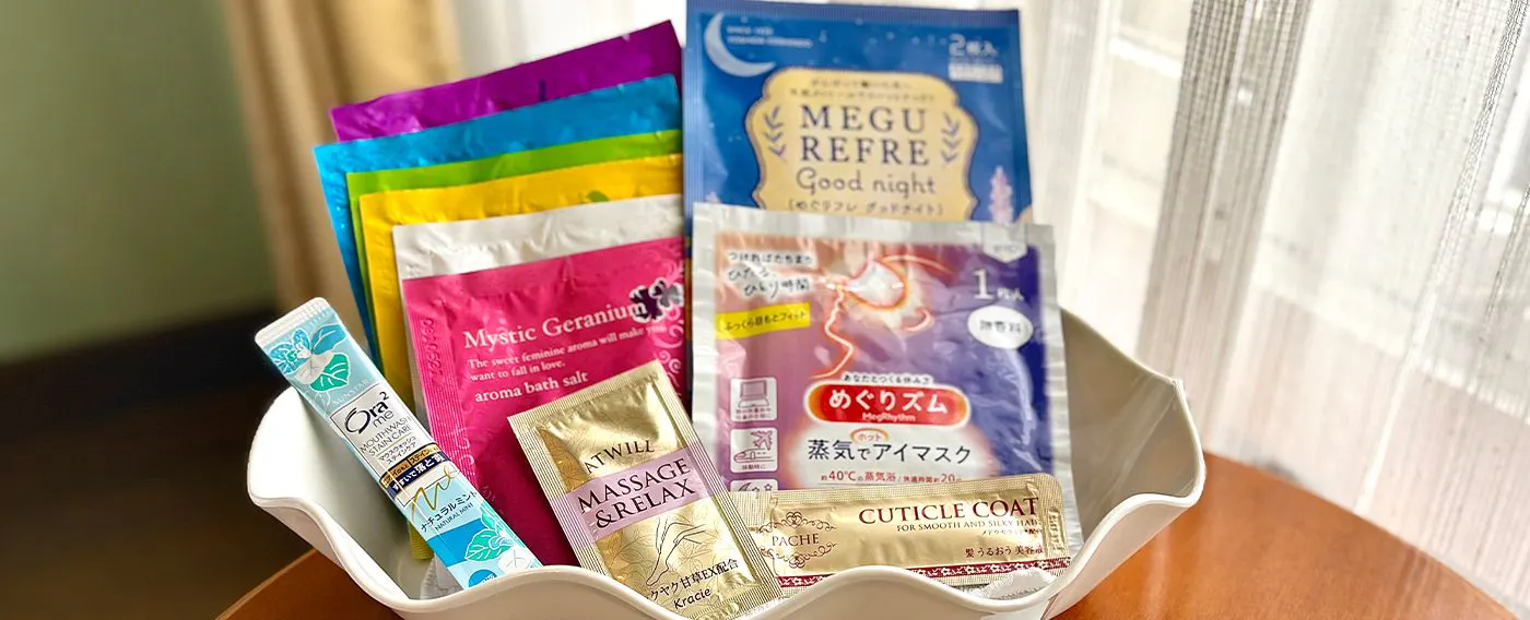 レディースルーム専用アメニティ