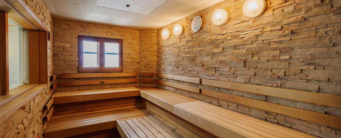 併設しているサウナは、メトス社製のサウナストーブを使用。