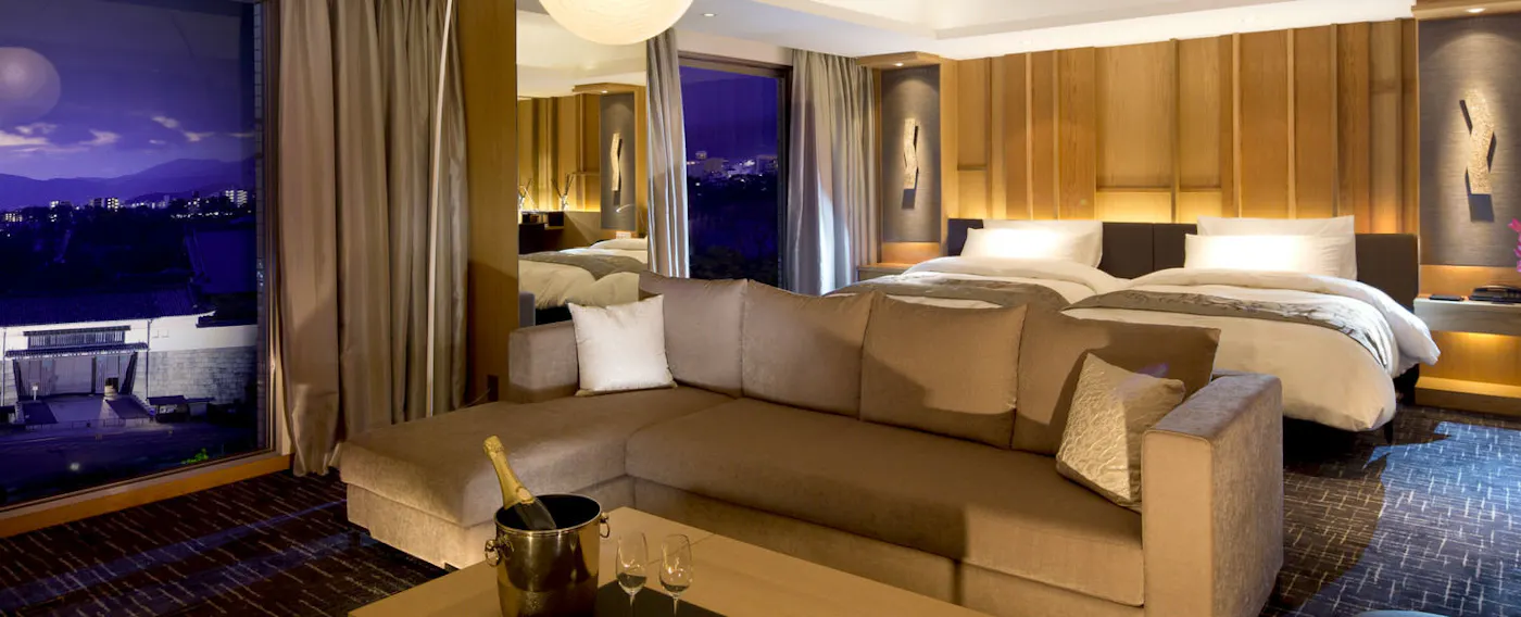 プレミアムキャッスルビューツインルーム