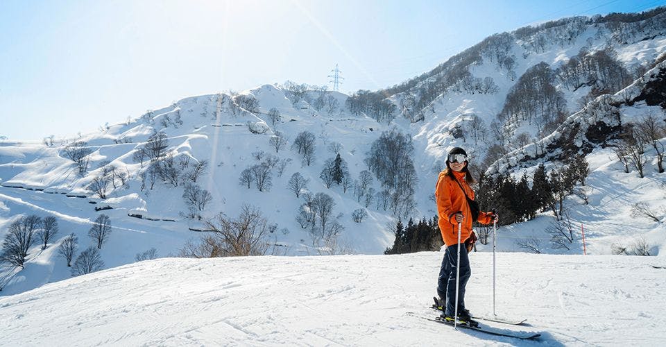 Lereng ski khusus yang terhubung langsung ke Hotel