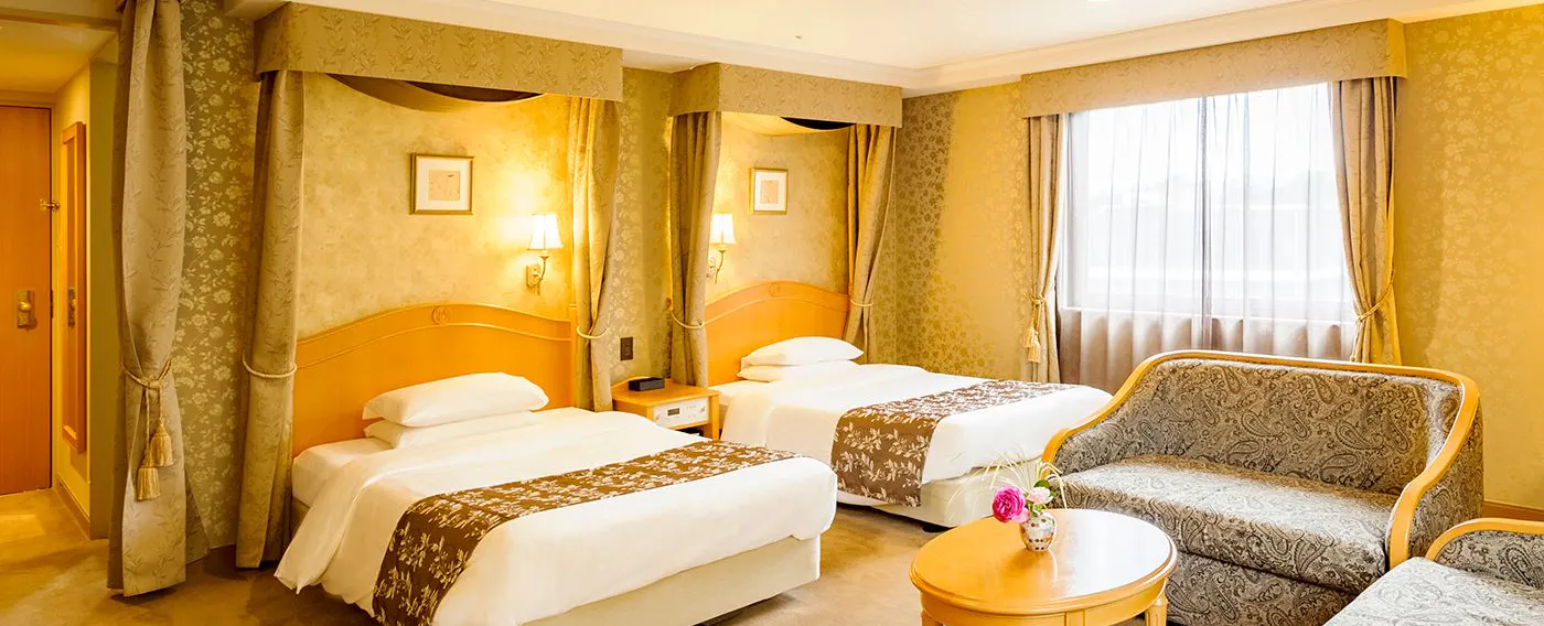 デラックスツイン・客室一例(40平米)