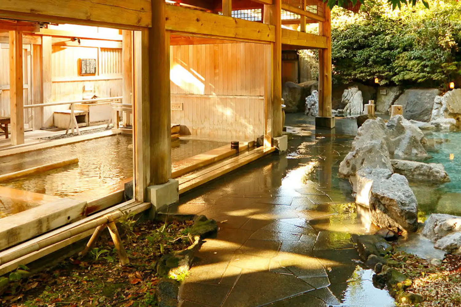 ตัวอย่างน้ำพุร้อนหนึ่งรายการ