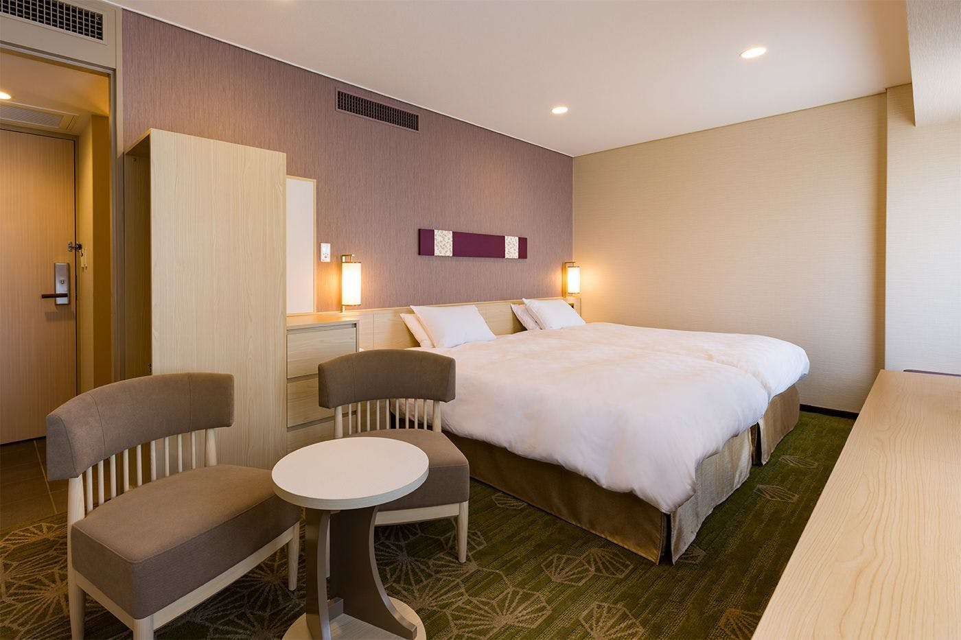 ตัวอย่างห้องพัก