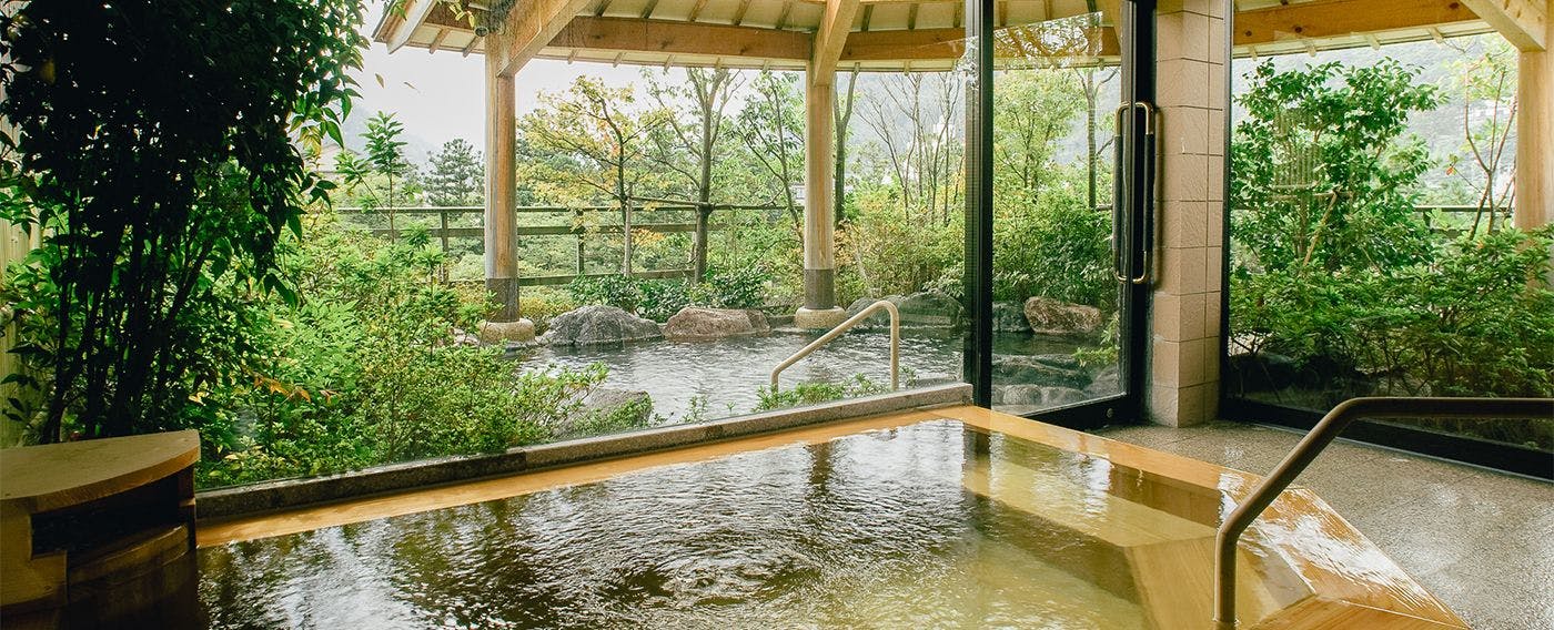 山中温泉　花紫