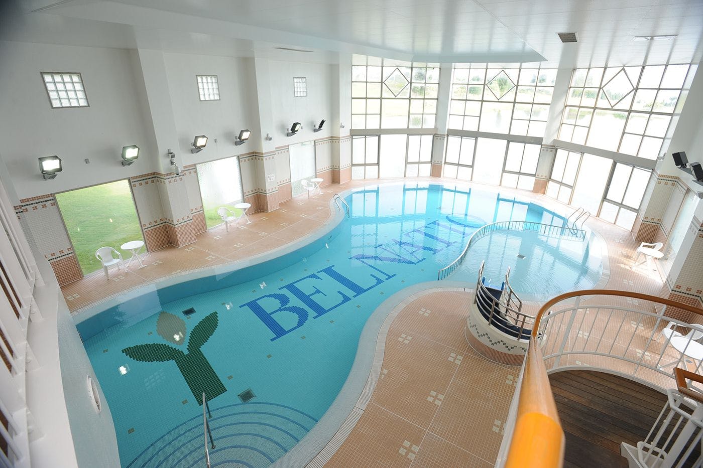 Indoor pool & spa available for enjoyment regardless of the weather (Paid / No Reservation Required)