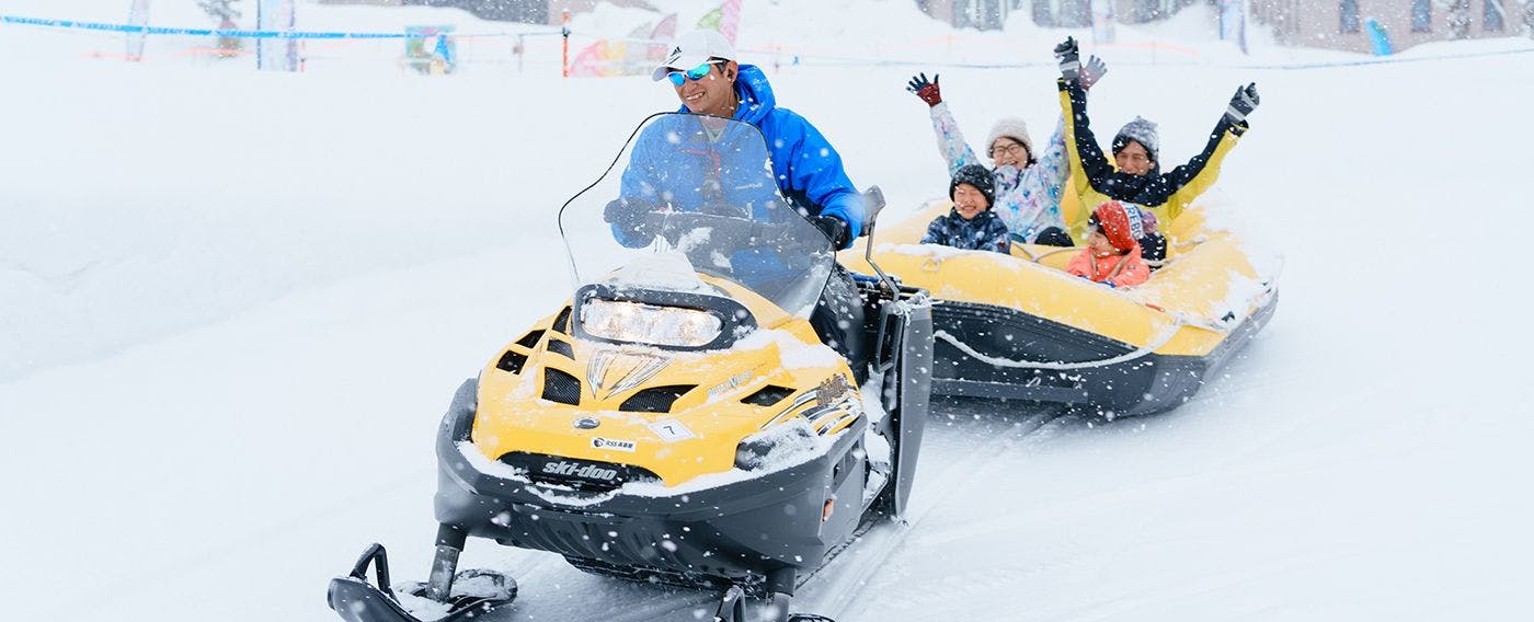Excitement for all ages! Snow Rafting (Paid / No Reservation Required)