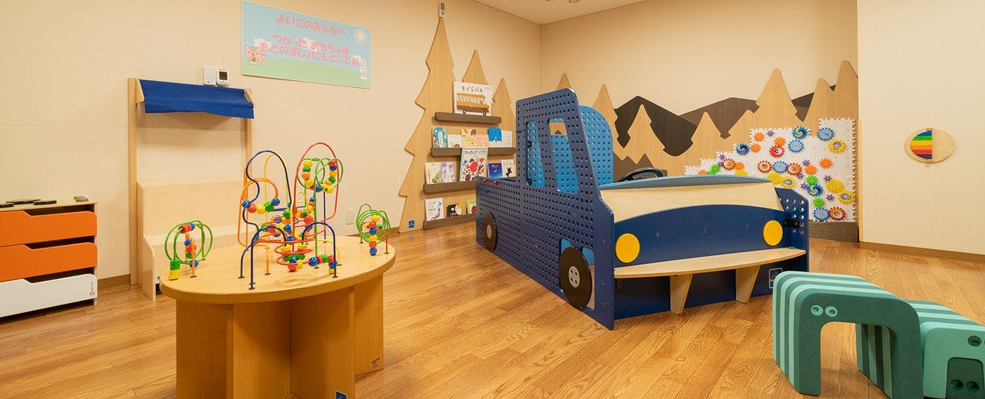 Kids' room available for enjoyment regardless of the weather (Free / No Reservation Required)