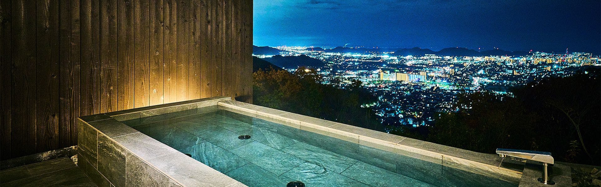 Mandian dengan Pemandangan