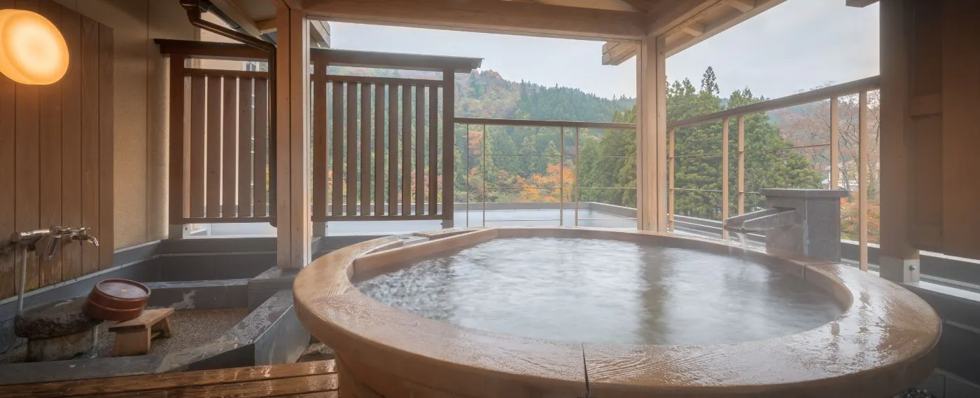 Scenic Open-Air Bath