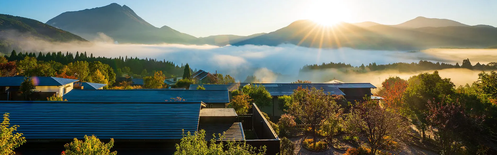 朝霧のみえる宿 ゆふいん花由