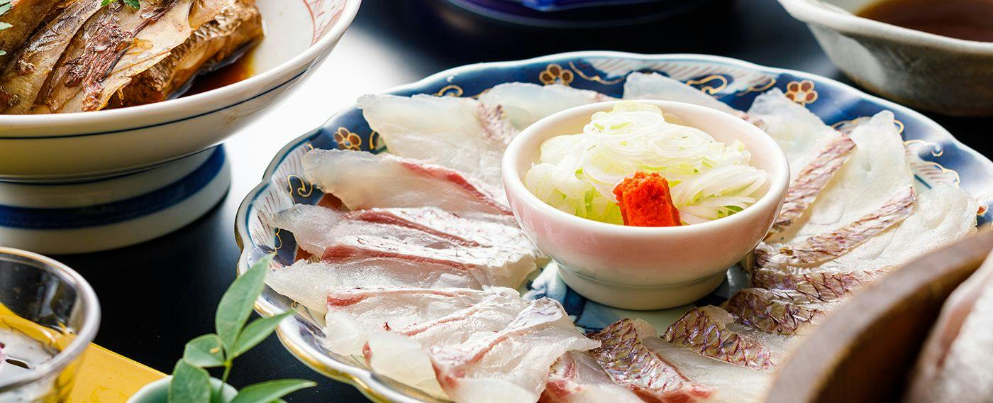 鯛しゃぶ会席