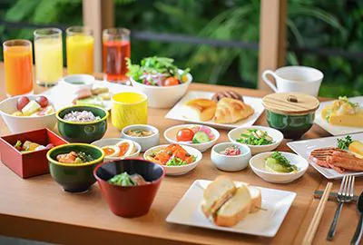 บุฟเฟ่ต์อาหารเช้า