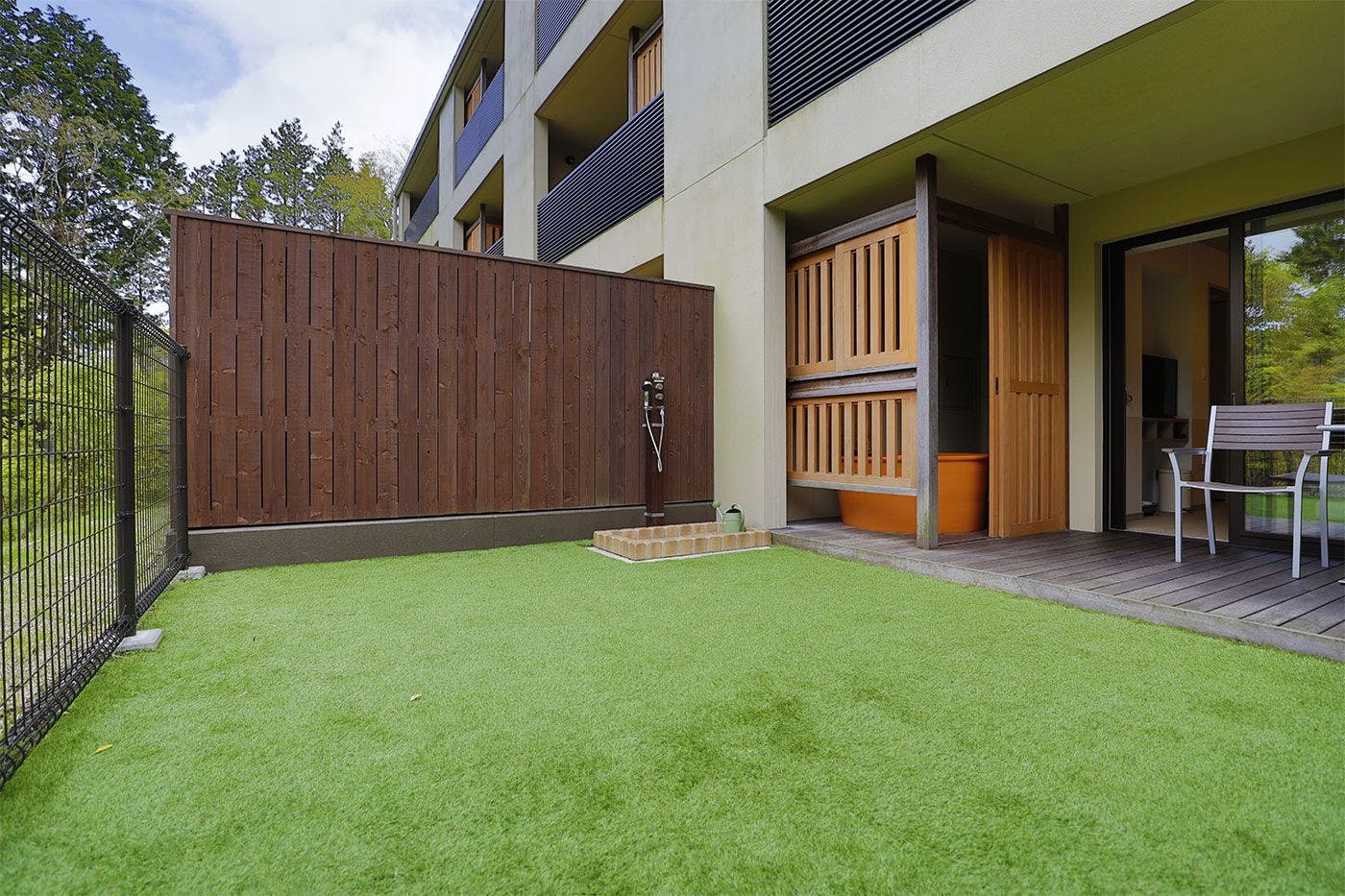 【Private Dog Run】Enjoy letting your dog play freely in the garden on sunny days.