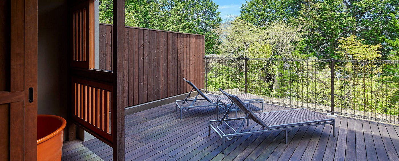 [Superior Terrace Room] A spacious room with a large terrace for an open and relaxing atmosphere.