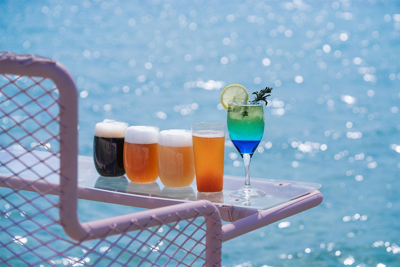 Summer Only! Scenic Seaside Beer Garden (June 1–September 30)