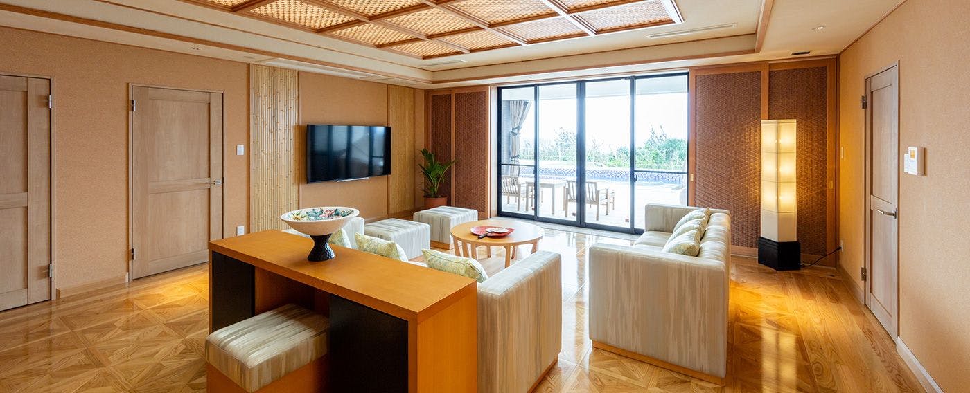 Presidential Pool Villa House (contoh bilik)