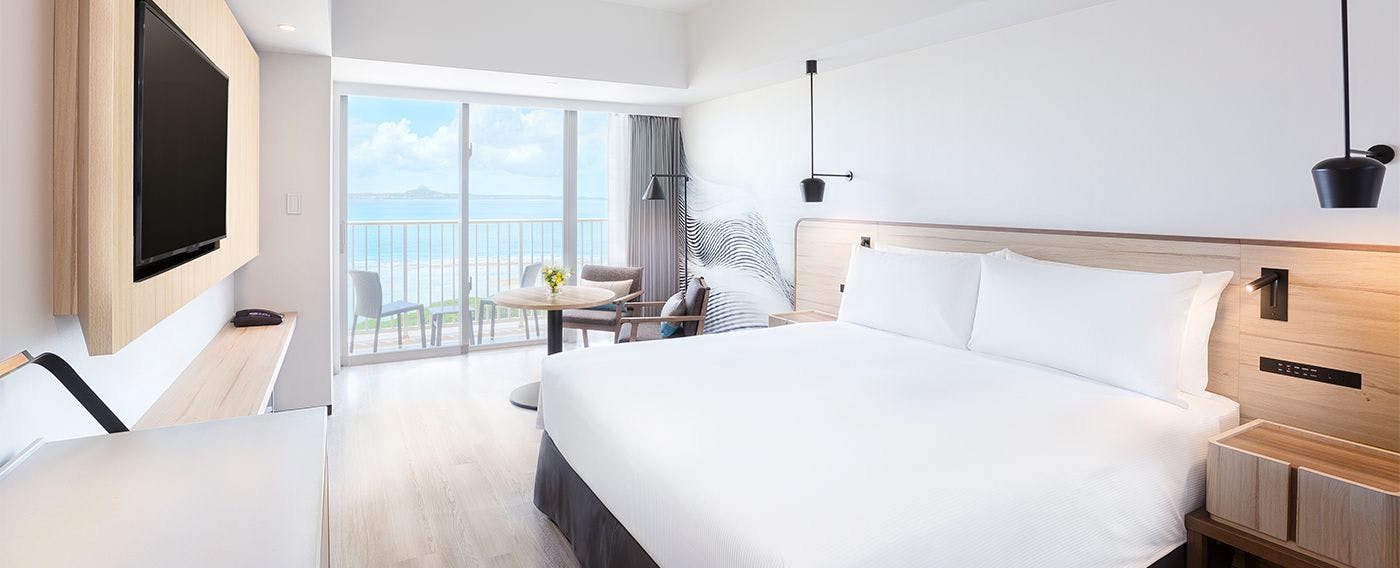 킹 게스트 룸 (오션 뷰)