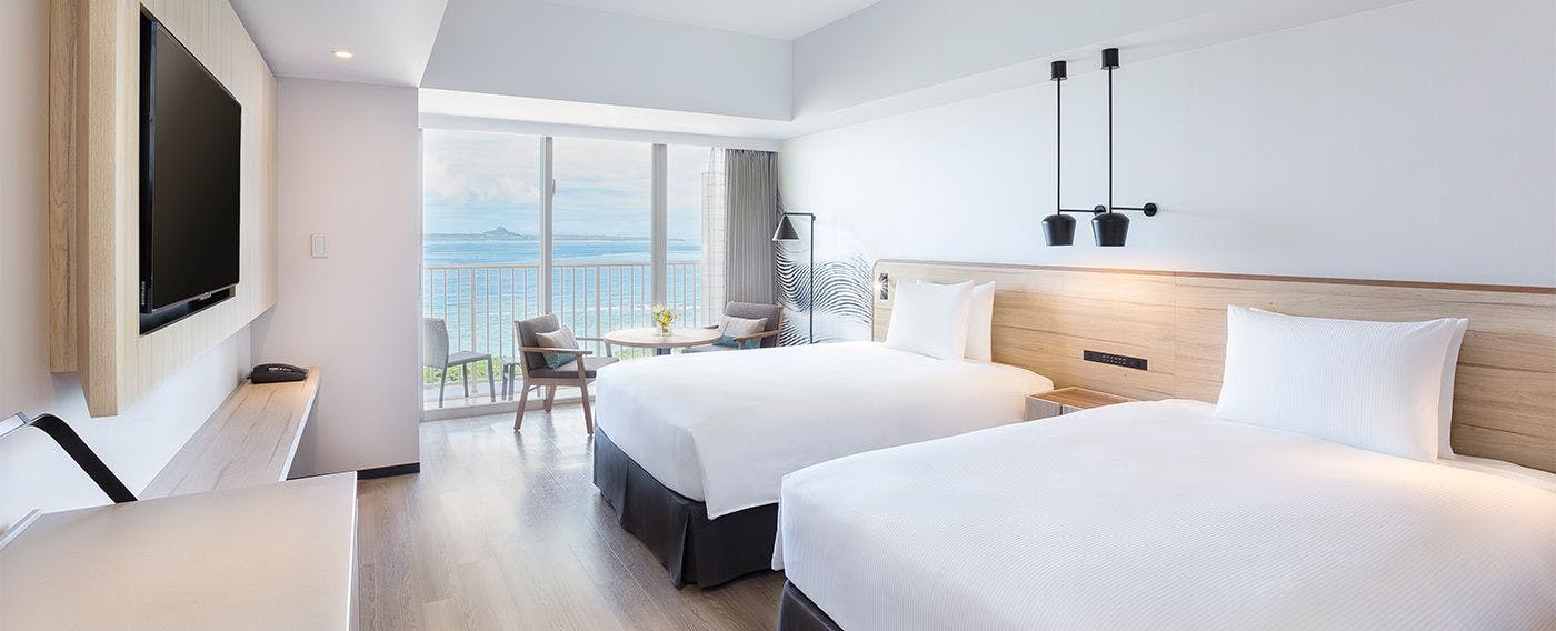 트윈 게스트룸 (오션뷰)