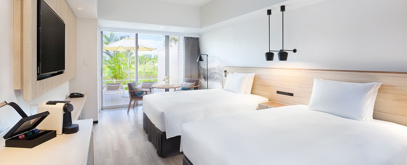 트윈 디럭스 룸 (테라스 포함)