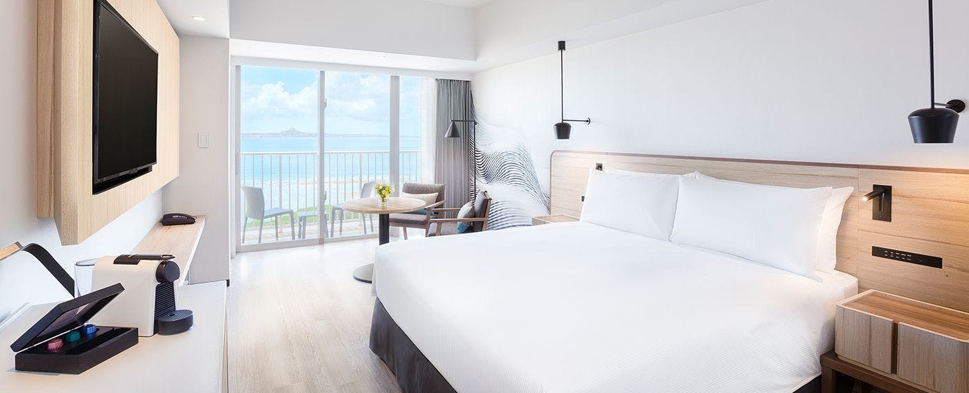 킹 디럭스 룸 (오션 뷰)