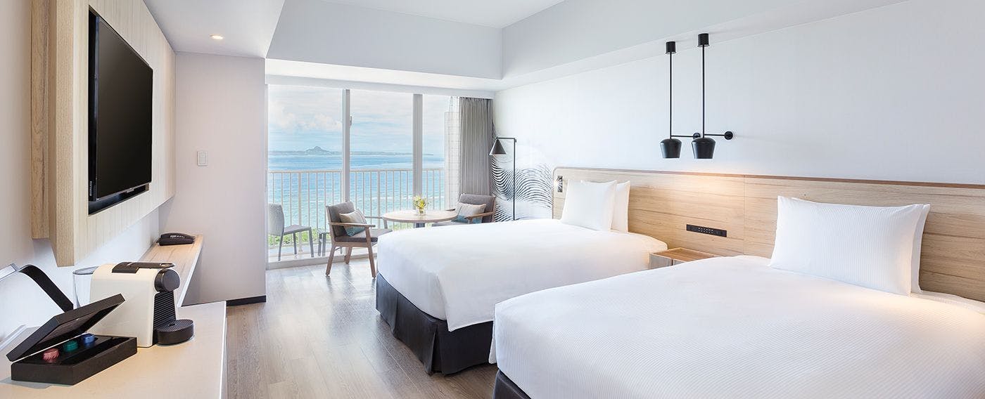 트윈 디럭스 룸 (오션 뷰)