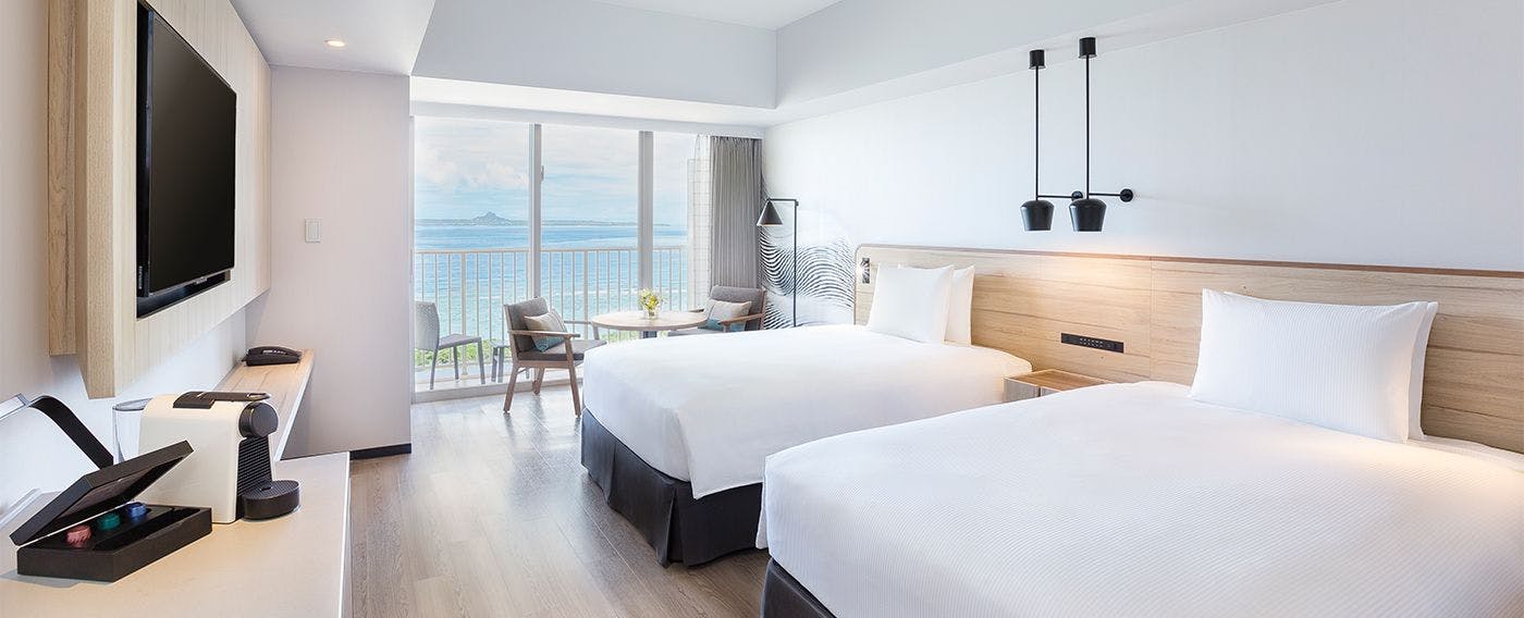 カウントダウンを沖縄瀬底リゾートで❗️2ベッドルーム6名宿泊可能