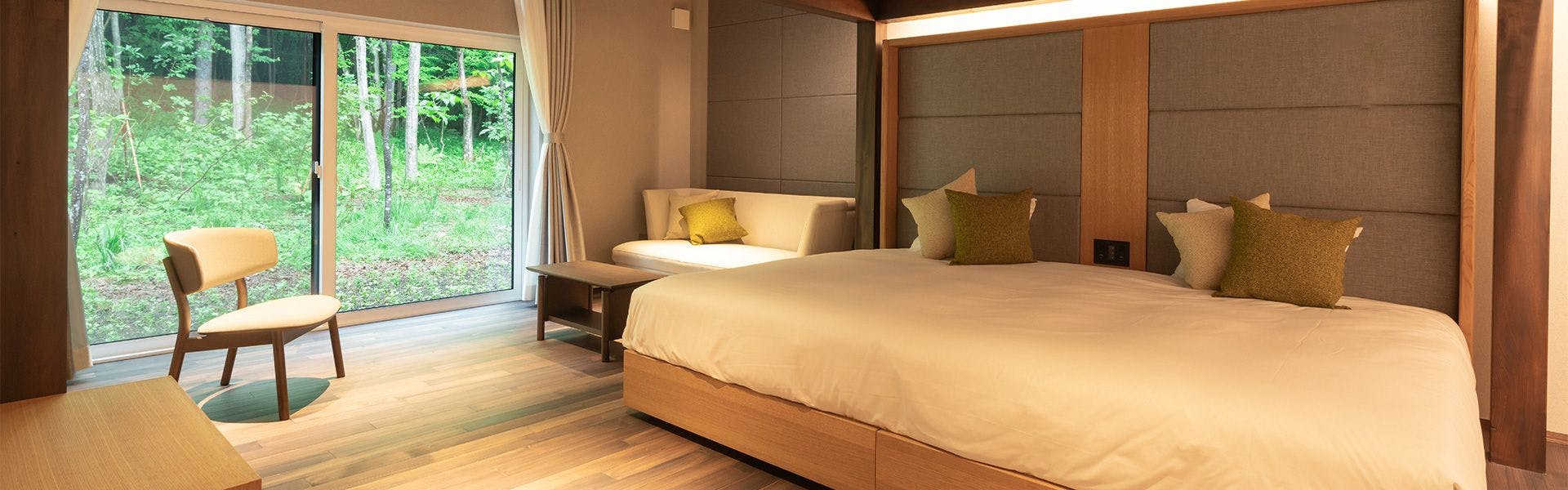 森のオーベルジュ三（みつ）（旧 森厚真HOTEL CHUPKI）】の空室