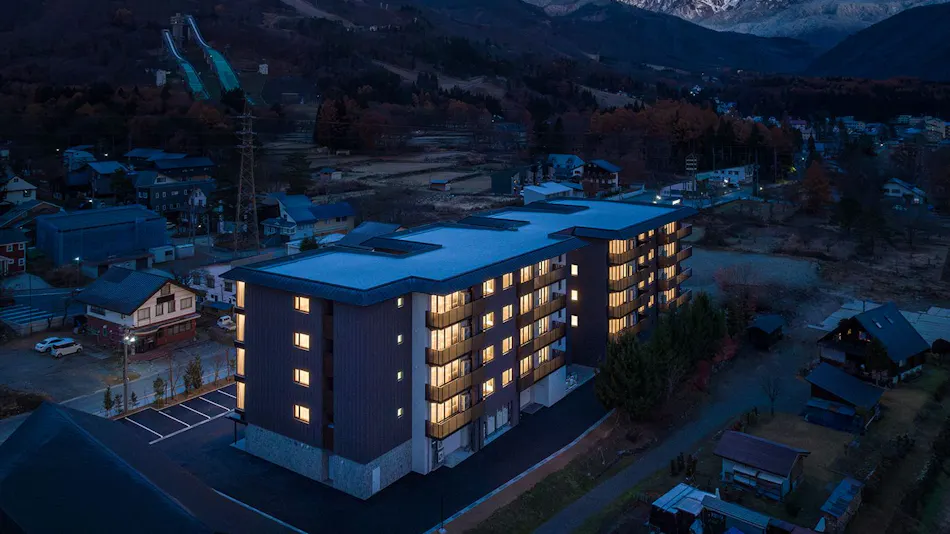 HOTEL LA VIGNE HAKUBA by Onko Chishin