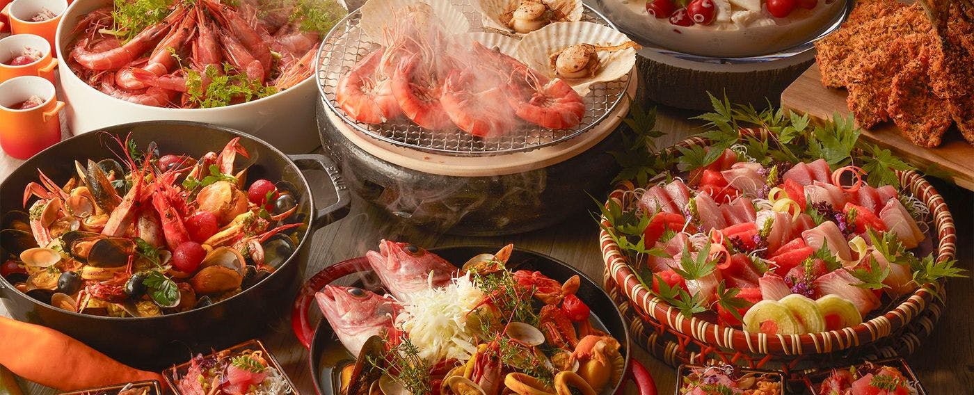 夕食ビュッフェ　イメージ